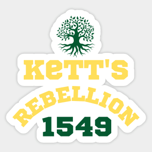 Kett's Rebellion 1548 Norfolk Sticker